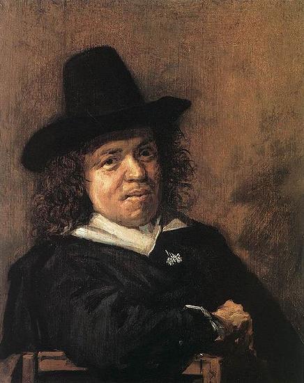 Frans Hals Portrait of Frans Jansz. Post Germany oil painting art